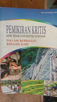 Image of Pemikiran Kritis Guru Besar Universitas Udayana Dalam Berbagai Bidang Ilmu